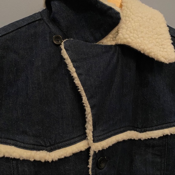 Joe’s Jean Denim Sherpa Jacket - Picture 8 of 8